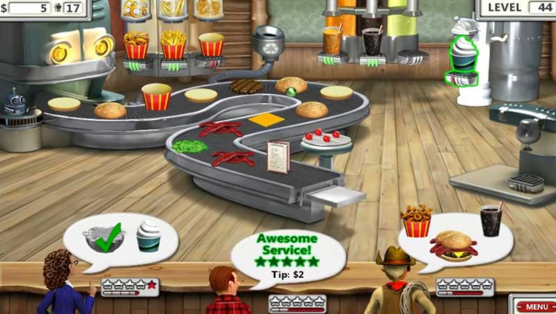 Burger shop game download